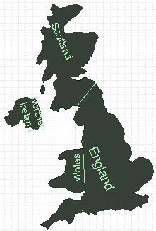 UK map